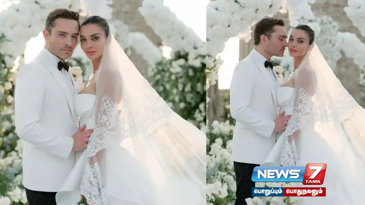 Actress Amy Jackson held her lover!