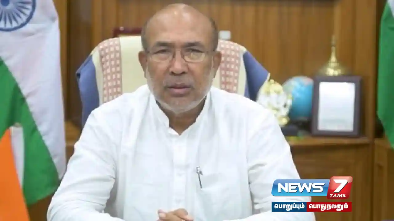 "Peace will return in Manipur in 6 months" - Chief Minister Byron Singh!