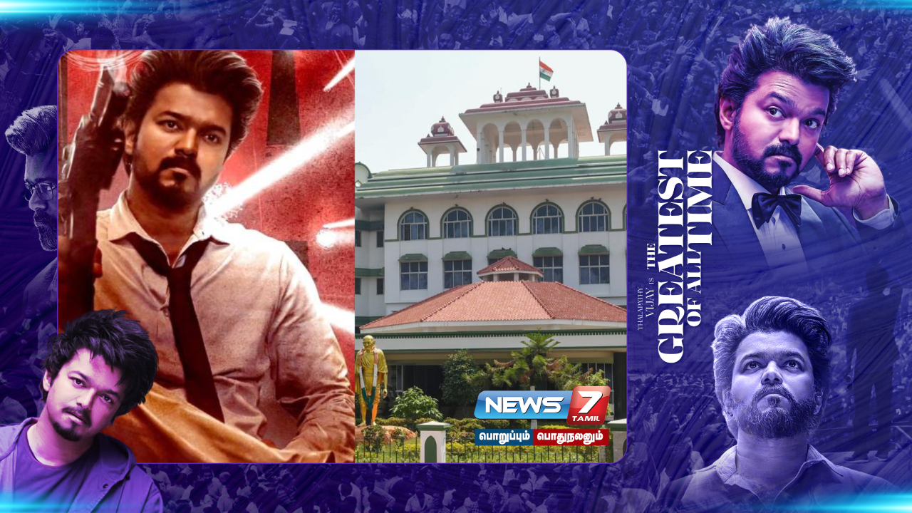 Madurai branch , High Court , permission,plex banner,film , actor vijay, goat