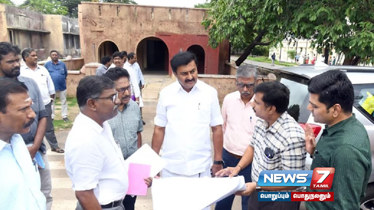 Minister of Tamil Development and Information M. P. said that the construction of Film Nagar