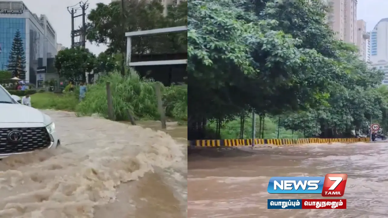 Rs 100 crore DLF Camellias apartments floating in flood waters!