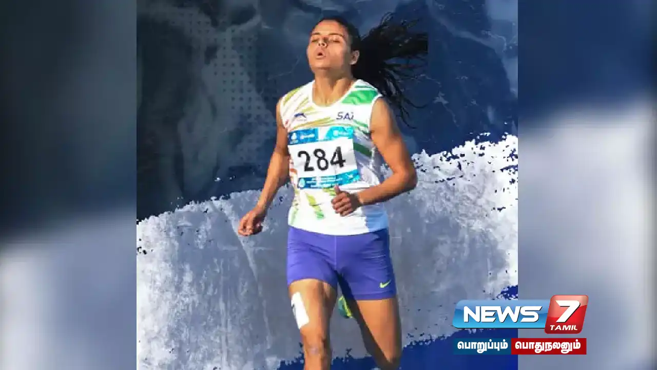 #Paralympics 100m | Indian player Simran qualified for the finals!