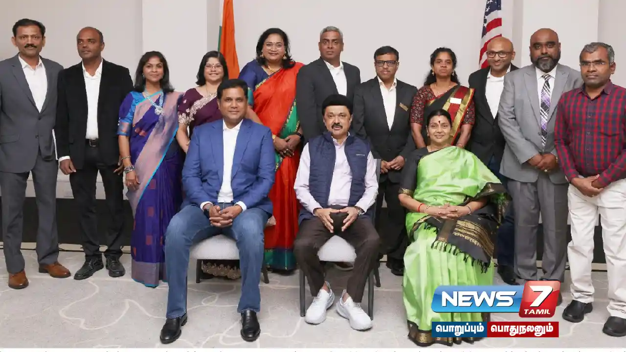 American Tamil Association Executives wish #CMStalin a successful journey!