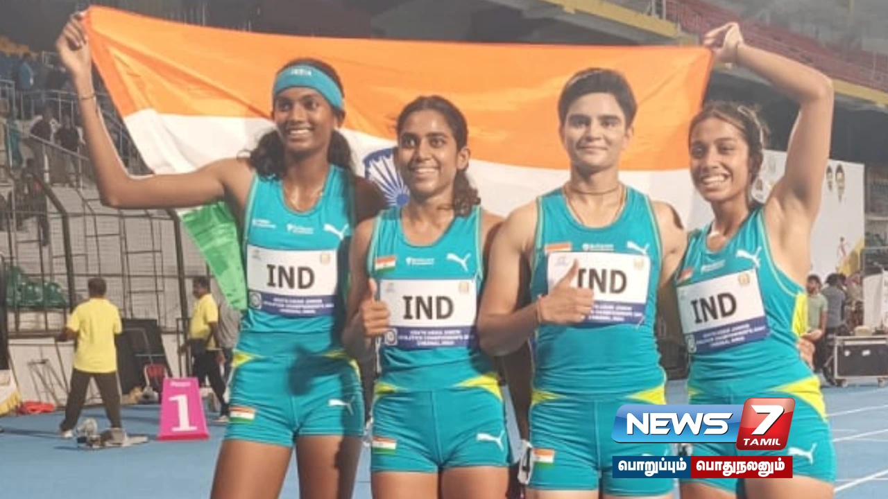 Tamil Nadu's Abhinaya wins gold in women's 100m race