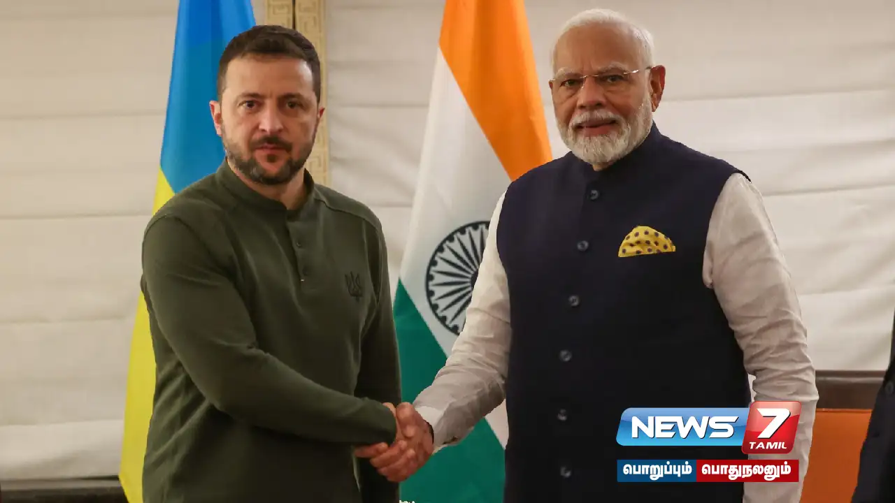 #PMModi meeting with Ukrainian President Zelensky!