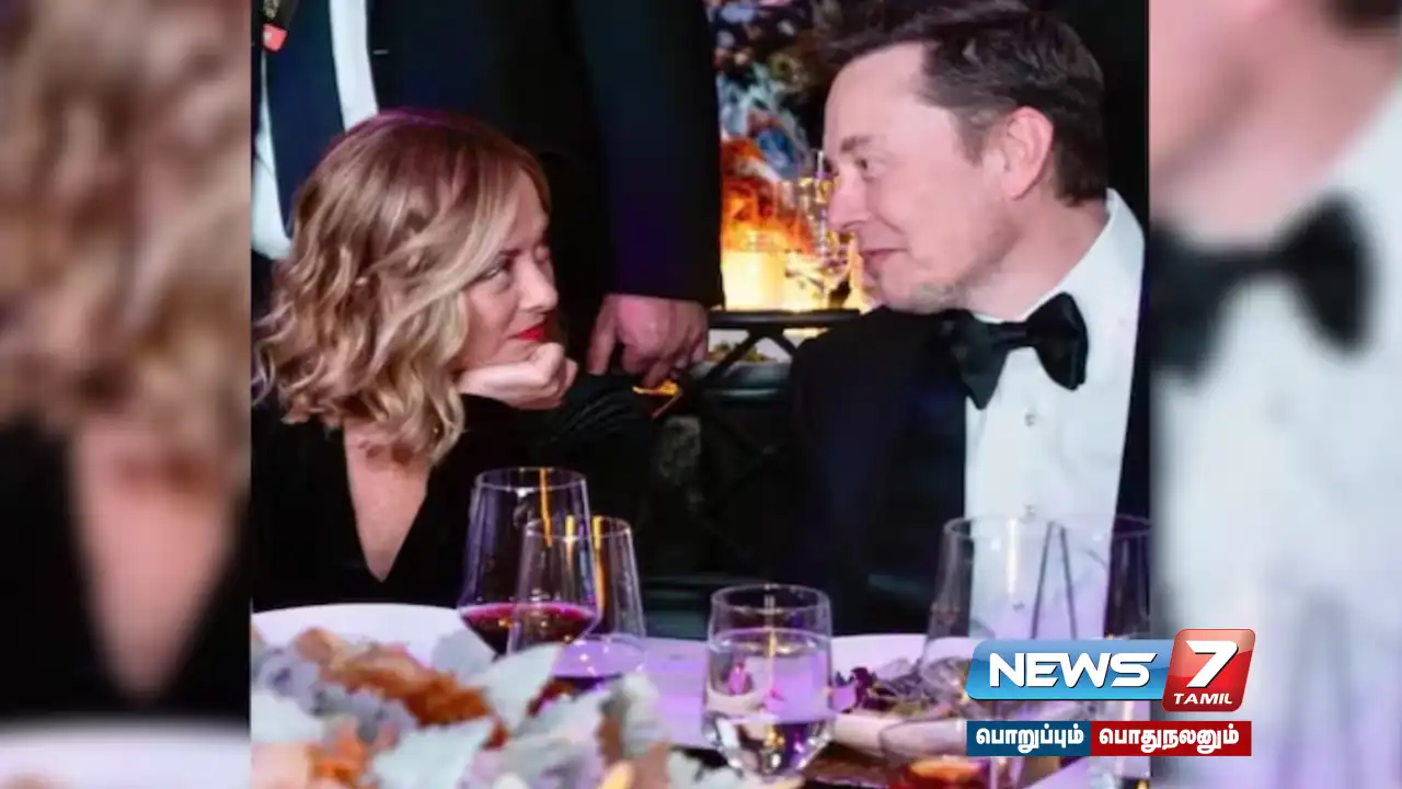 picture, Elon Musk , Italian Prime Minister ,Giorgia Meloni ,viral, social media