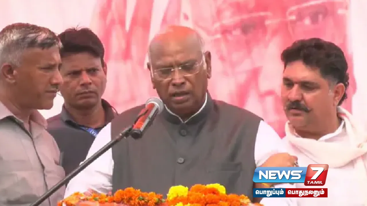 J&K polls, Mallikarjun Kharge,PM Modi