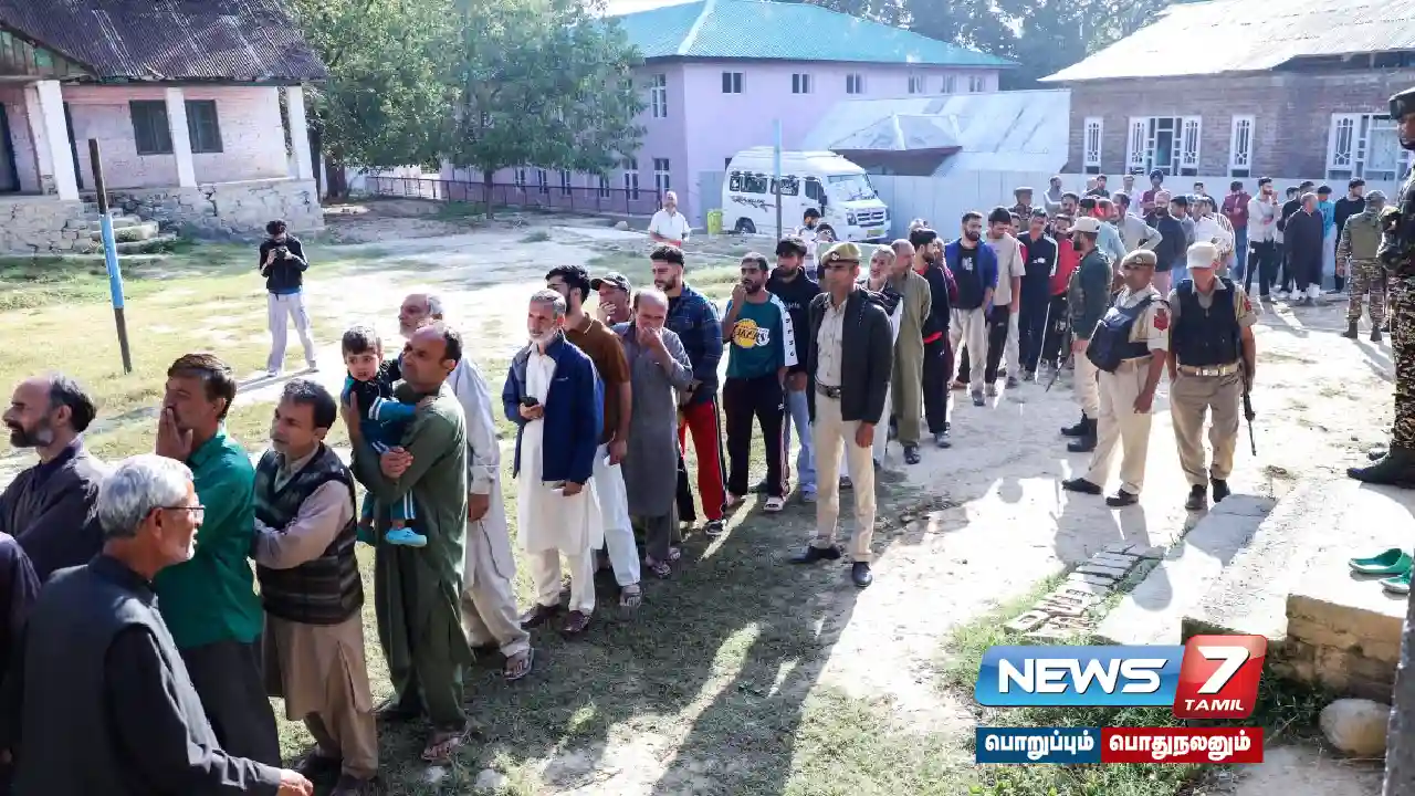 63.88% voter turnout in #J&K assembly election... Women vote more than men!
