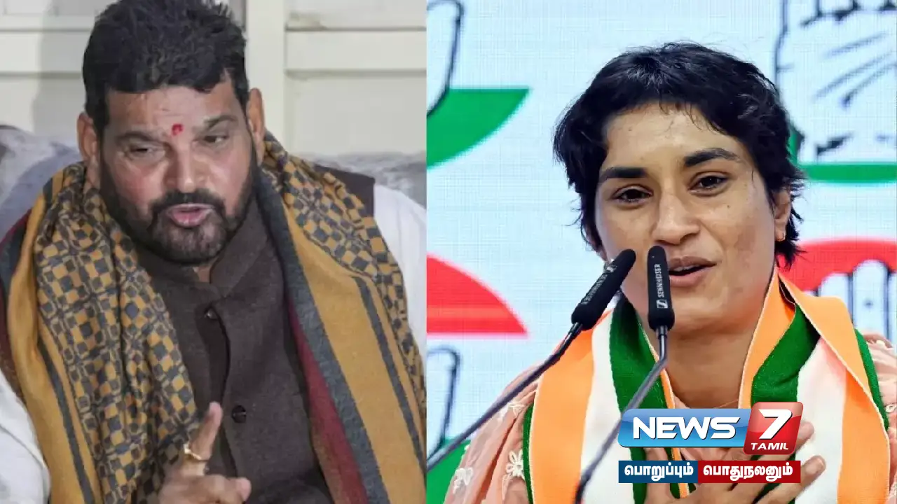 " The destination for #VineshPhogat is destruction " - Brij Bhushan Charan Singh !