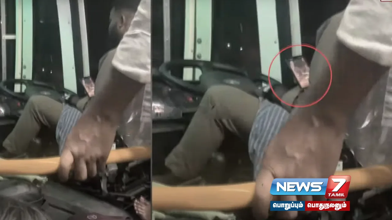 Government bus operation as seen in the reels... driver permanent dismissal!