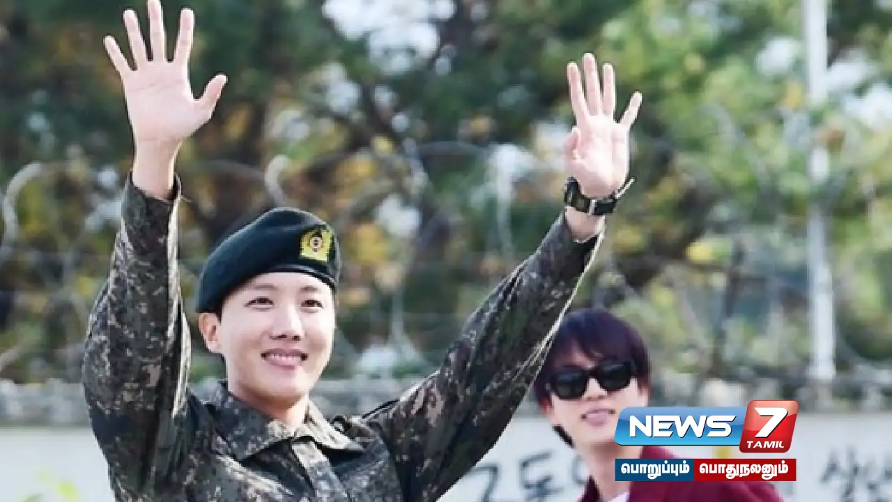 #BTS member J-Hope completes military training!