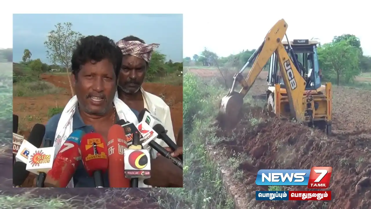 #Usilampatti | 30 years unrepaired canal - a social activist who single-handedly repaired Durwari!