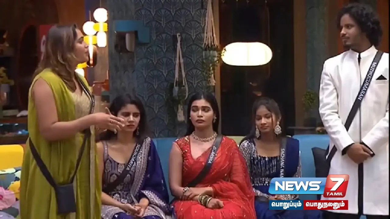 #BiggBoss8 : What is conscience? Muthukumaran's question, which is the talk of the Internet!