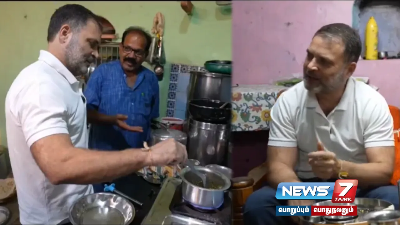 “Very few people know about the Dalit kitchen” - #RahulGandhi who had lunch with Kutty Talk at the home of a caste!