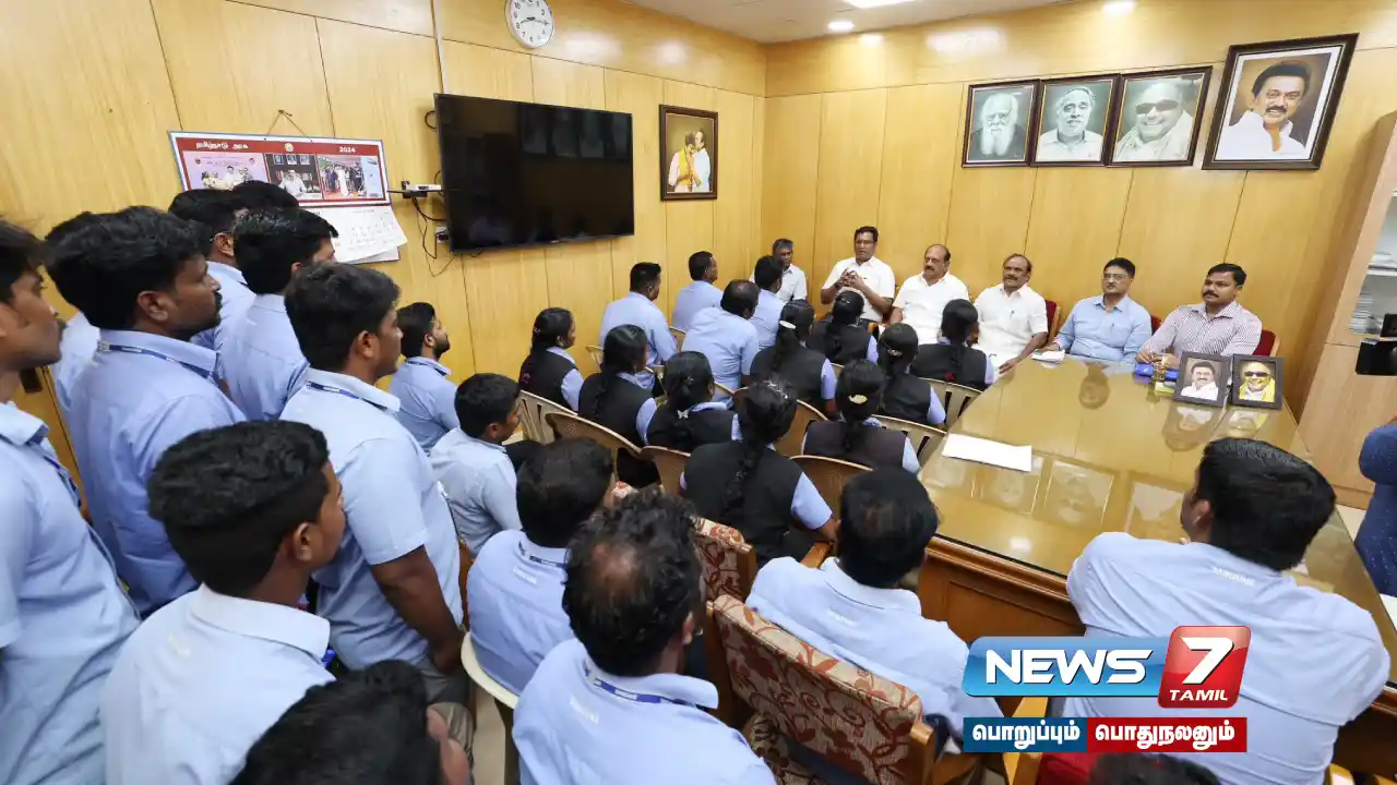 “A major turning point in Samsung issue..strike called off soon..” - Minister #TRBRajaa!