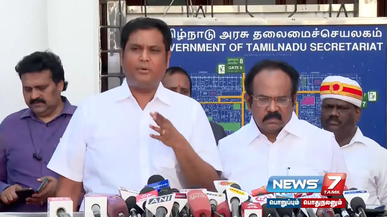 “Samsung employees don't know why they are continuing their strike despite 7 talks” - Minister #TRBRajaa interview!