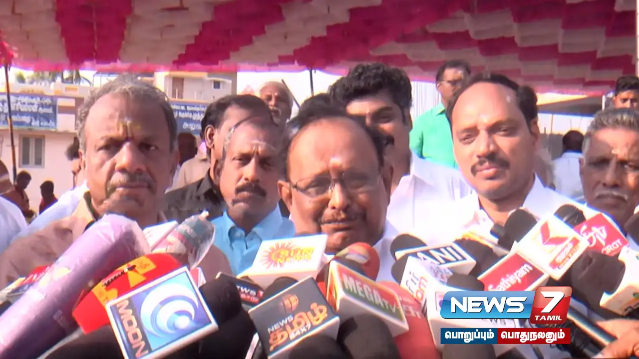 "BJP's C Team is Tamil Nadu's Victory League" - Minister Raghupathi interview!