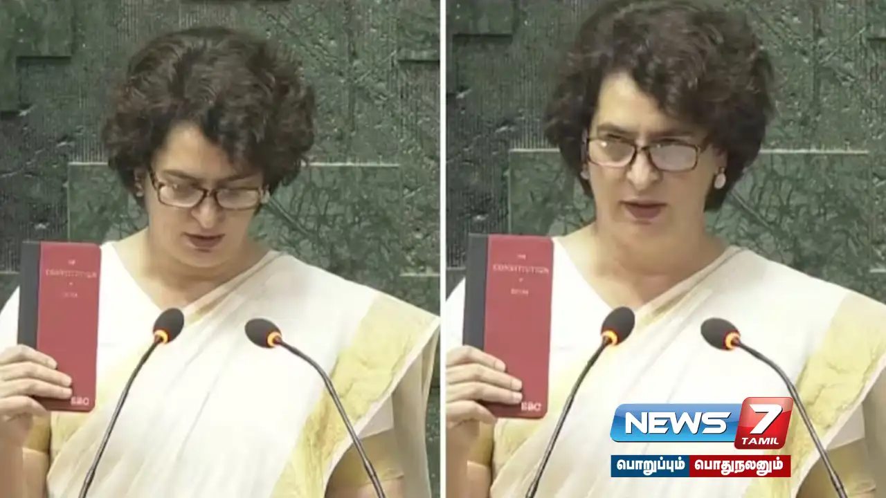"I am Priyanka Gandhi Vadra..." - Sworn in as Wayanad Constituency MP #PriyankaGandhi..!