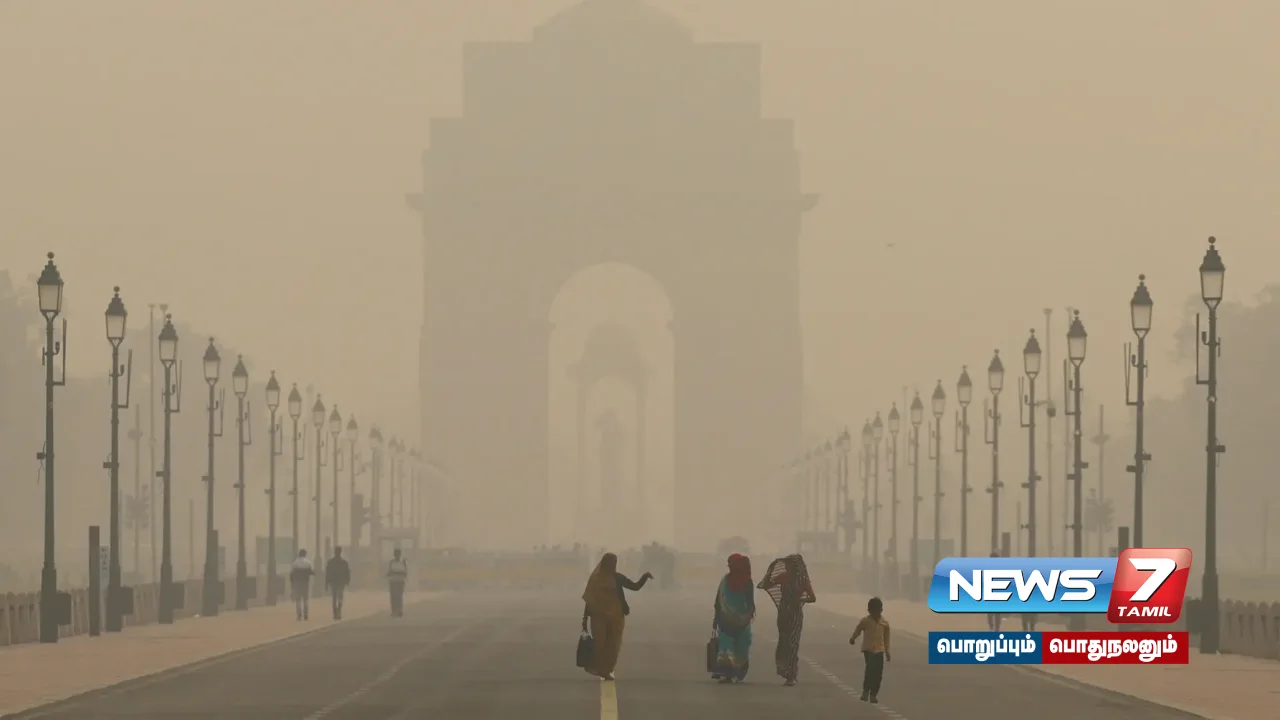 டெல்லியில் காற்றின் தரம் மிகவும் மோசமான பிரிவுக்கு முன்னேற்றம்… எட்டு நாட்களுக்கு பின் #AQI 400க்கு கீழ் பதிவு!
