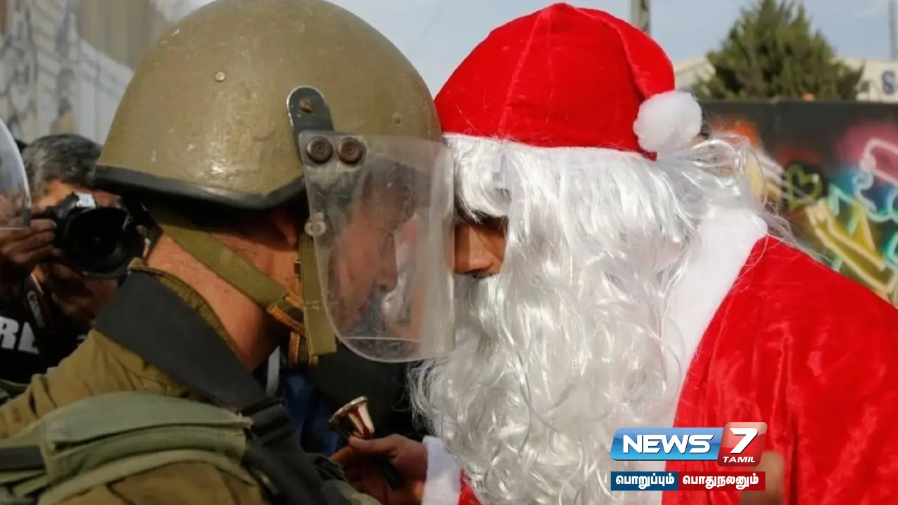 #Gaza | Christmas celebrated peacefully in Bethlehem for the 2nd year!