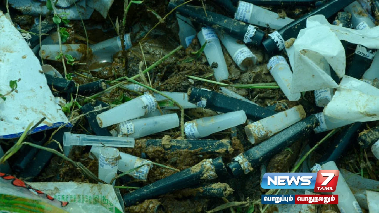 கேரள மருத்துவக் கழிவுகள் விவகாரம் - திருநெல்வேலியை சேர்ந்த இருவர் கைது!