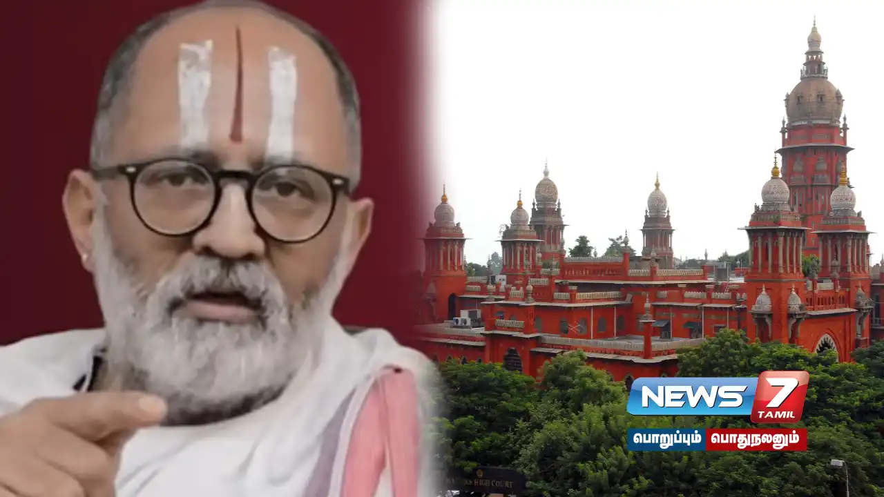 Conditional bail granted to Rangaraja Narasimhan for defaming the Chief Minister and Sriperumbudur devotees!