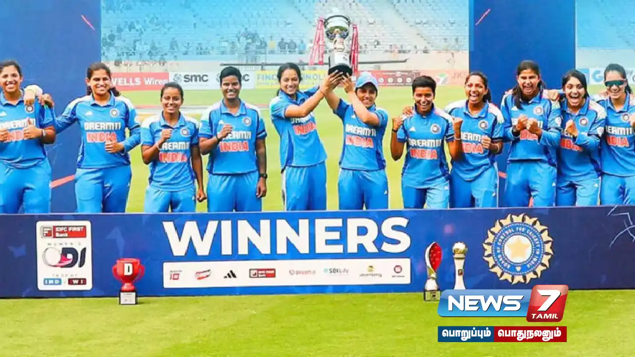 Indian team whitewashed West Indies 3-0!