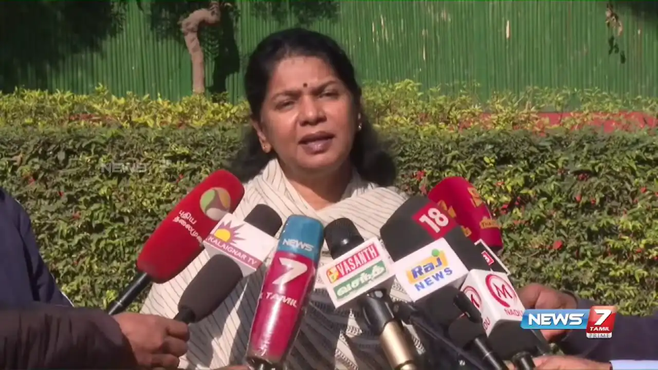 “Proper relief should be provided without making excuses during times of disaster” - Kanimozhi MP's request to the central government!