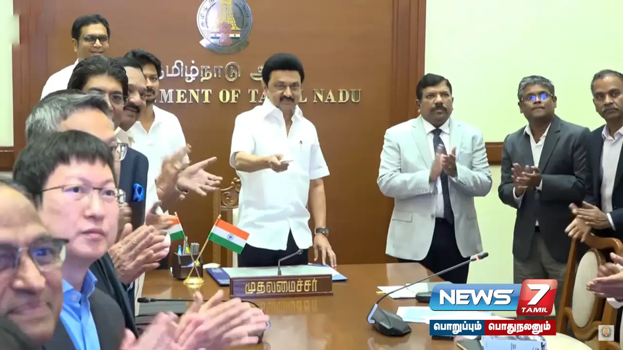 #Ranipet | Chief Minister #MKStalin laid foundation stone for shoe manufacturing plant!