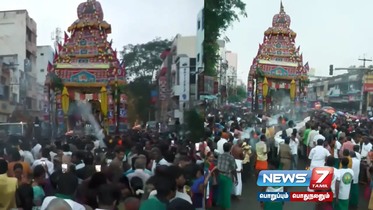 Madurai Meenakshi Amman Temple Ashtami Sappara Ther Festival held with great acclaim!