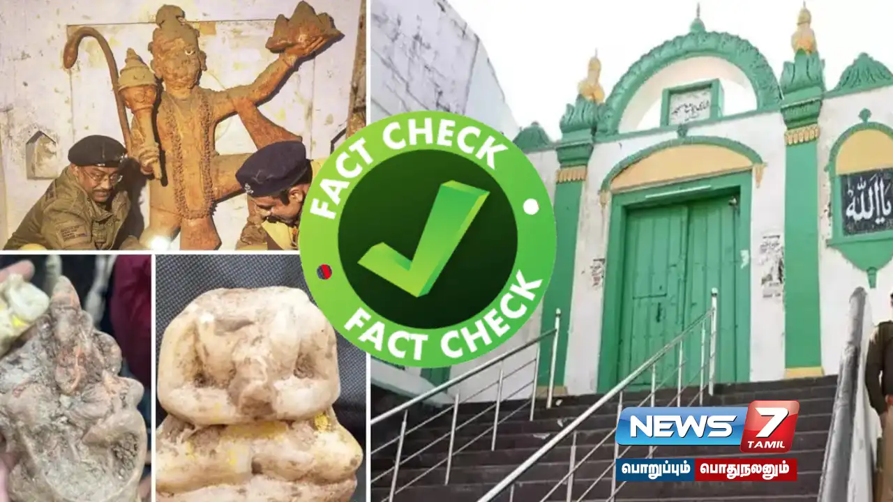 Were the temple and idols discovered at the Chambal Mosque?