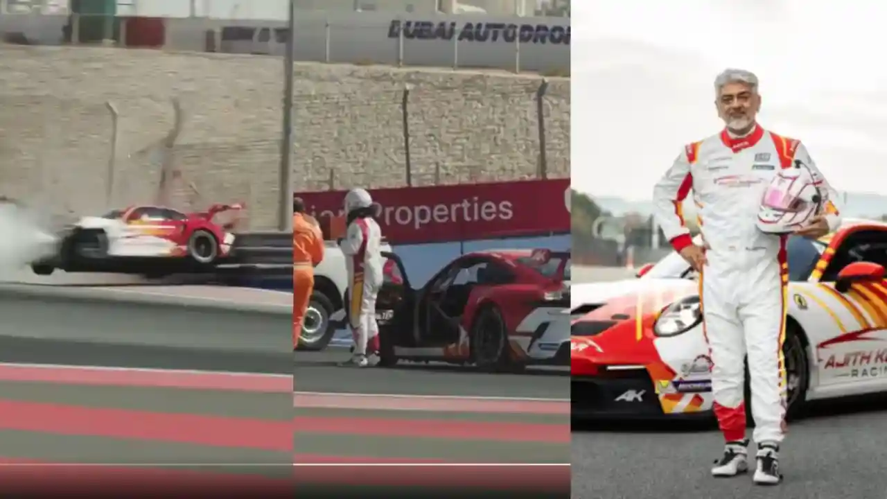 Crashed car... What happened to Ajith who was involved in an accident?