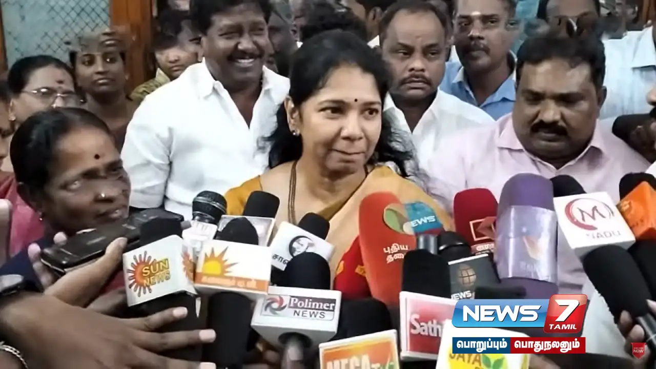 "Tamil Nadu does not need a governor" - Kanimozhi MP. Interview!