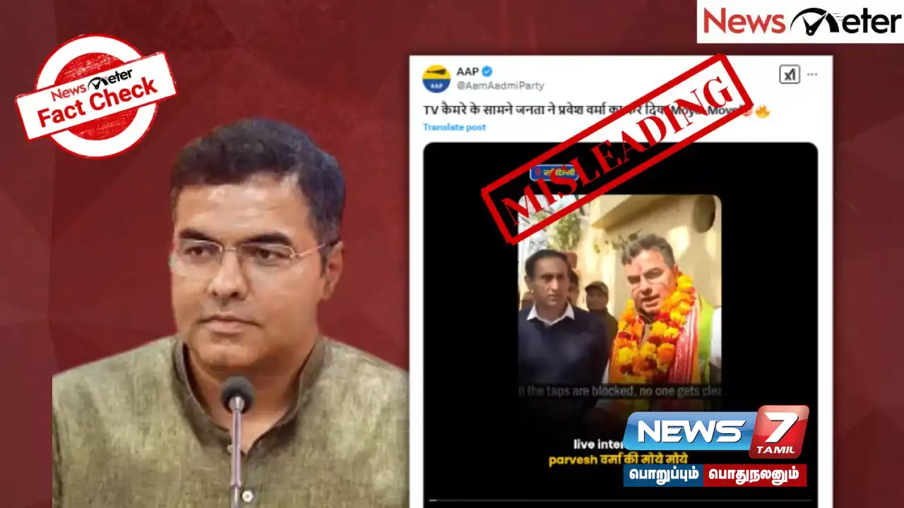 Was the BJP candidate insulted for claiming that there is good drinking water and free electricity in Delhi?