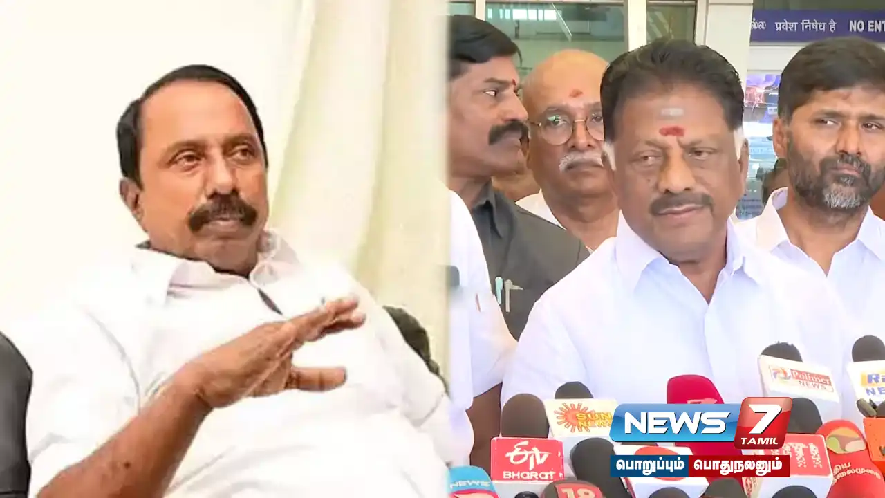 "Sengottaiyan, a noble volunteer working for AIADMK" - OPS interview!